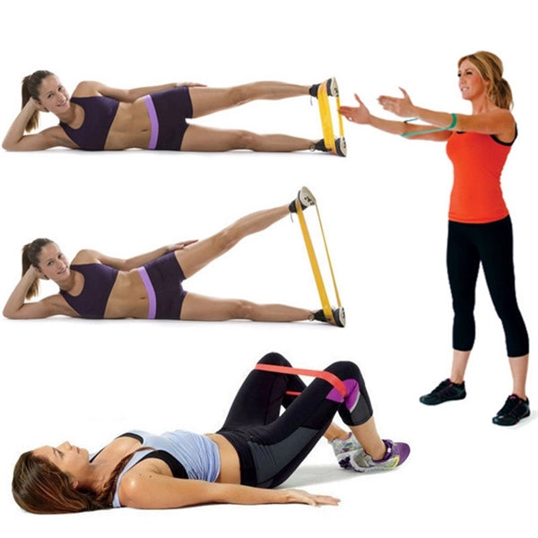 Resistance Loop Exercise Yoga Bands Sets