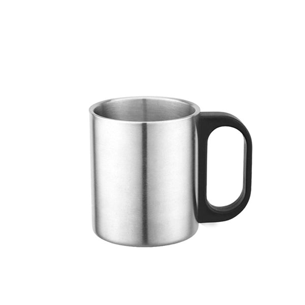 13Oz Silver Coffee Mug Tea Cup