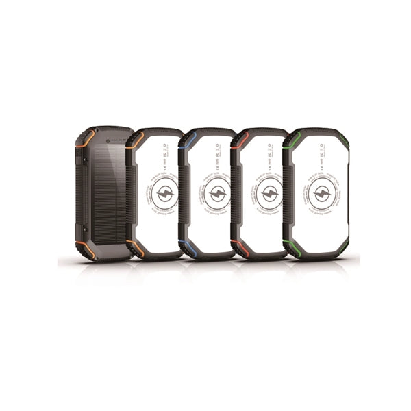 Solar power banks 20000mAh Led Light wireless charger