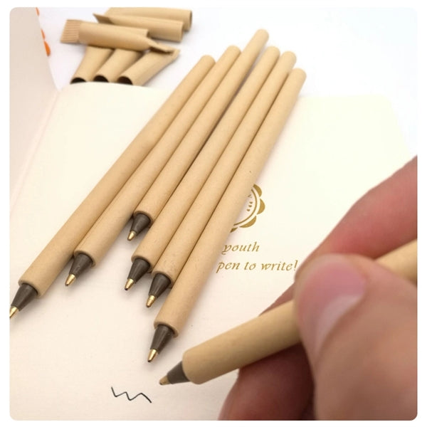 Kraft Paper Barrel Writing Pen