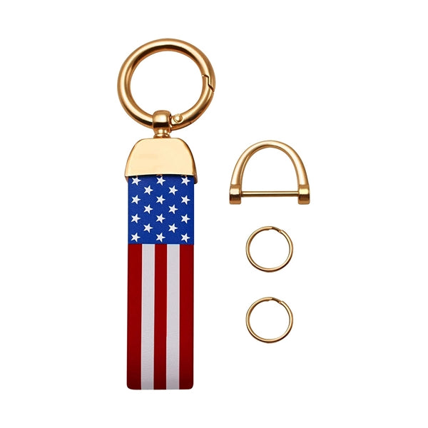 Leather Car Keychain