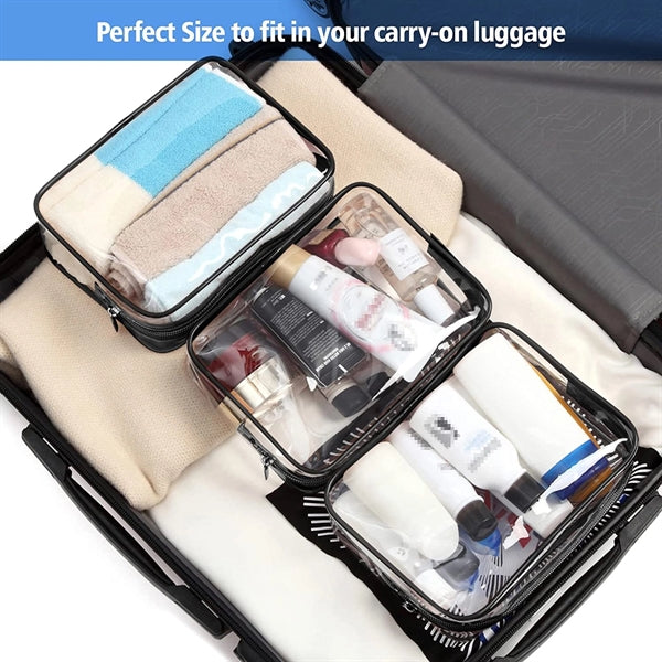 TSA Approved Clear Toiletry Bag