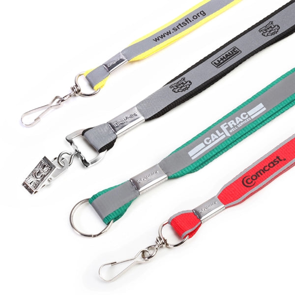 1" Reflective Lanyard