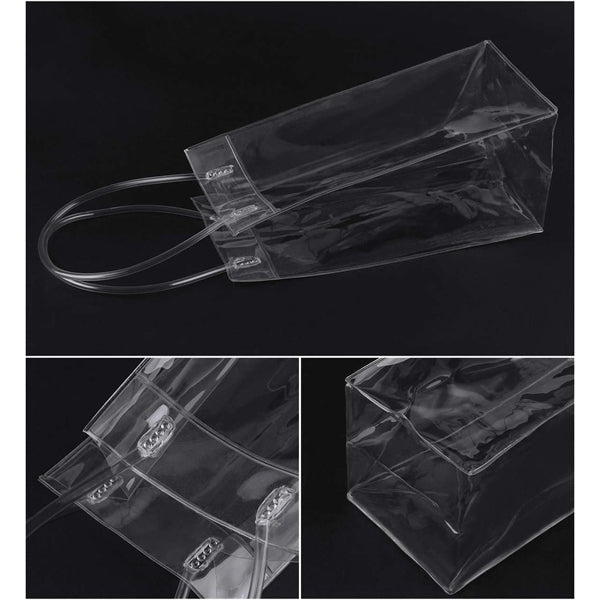 Single PVC Wine Cooler Tote Bag