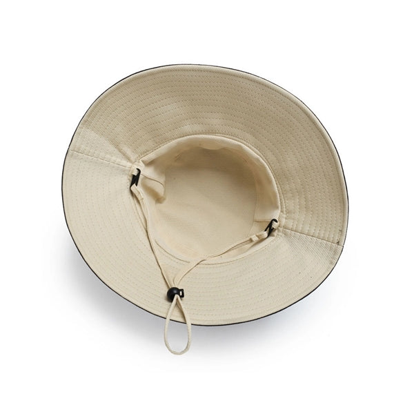 Reversible Wide Brim Cotton Bucket Cap