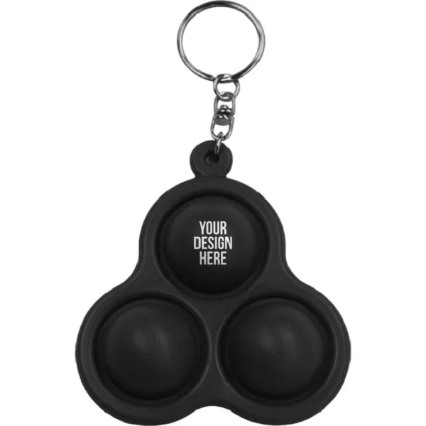 Pop 3 Bubbles Keychains