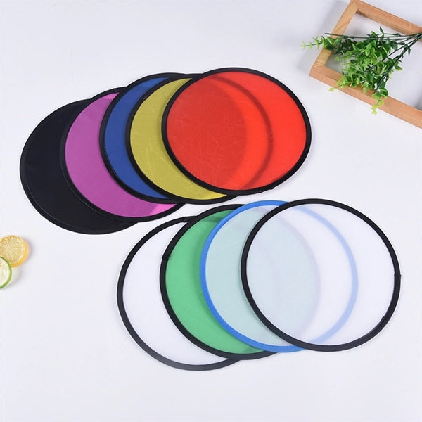 10" Folding Flying Disk With Pouch