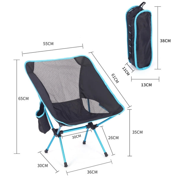 Lightweight Collapsible Backpacking Camping Chairs