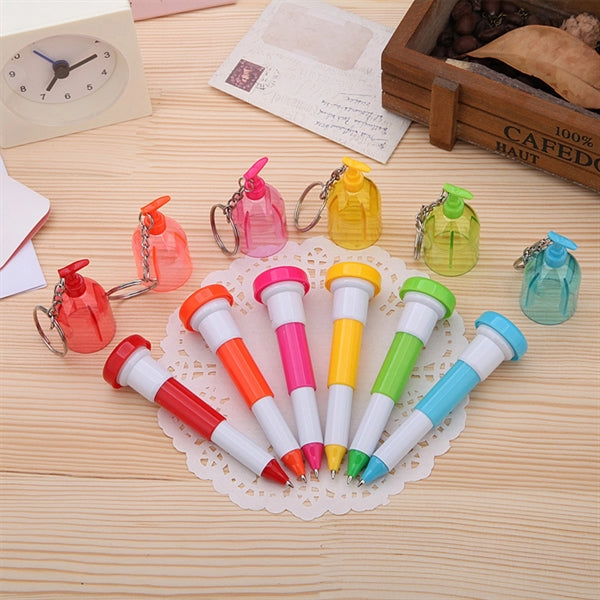 Creative Keychain Ballpoint Pens-Assorted Colors