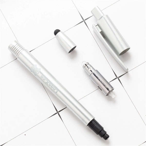 Depressable Glowing Ballpoint Pen