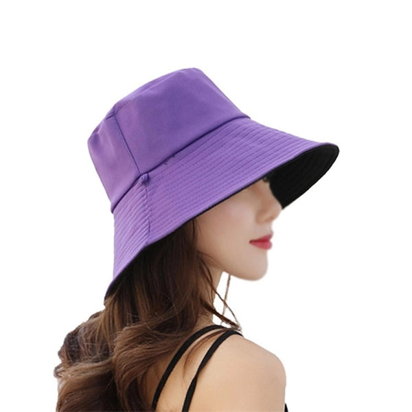 Sun Wide Brim Bucket Hats Fisherman's Caps