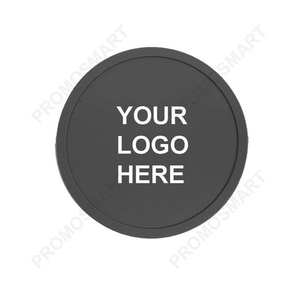 Round Double Layers Leather Cup Coaster