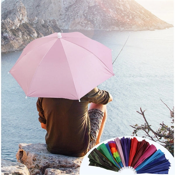 Wearing Hat Umbrella