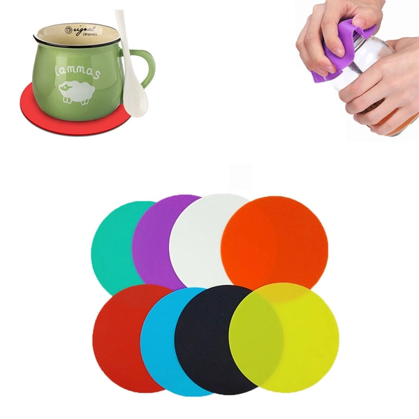 Silicone Anti-slip Coaster Bottle Opener