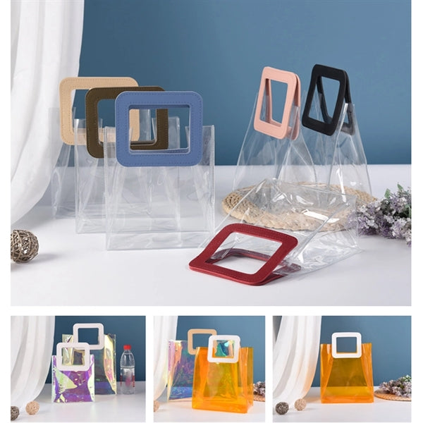Clear Plastic Tote Bag
