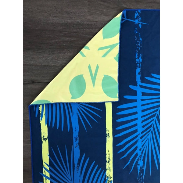 Full Color Velour Beach Towel