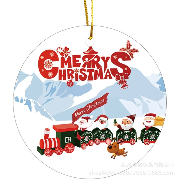 Christmas Ceramic Pendant