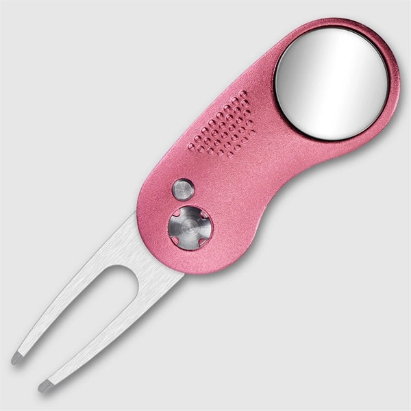 Steel Switchable Divot Repair Tool