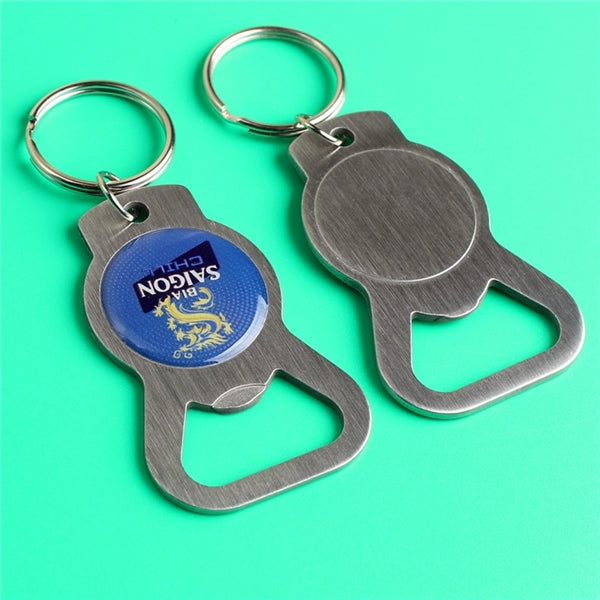 Stainless Steel Bottle Opener Keychain