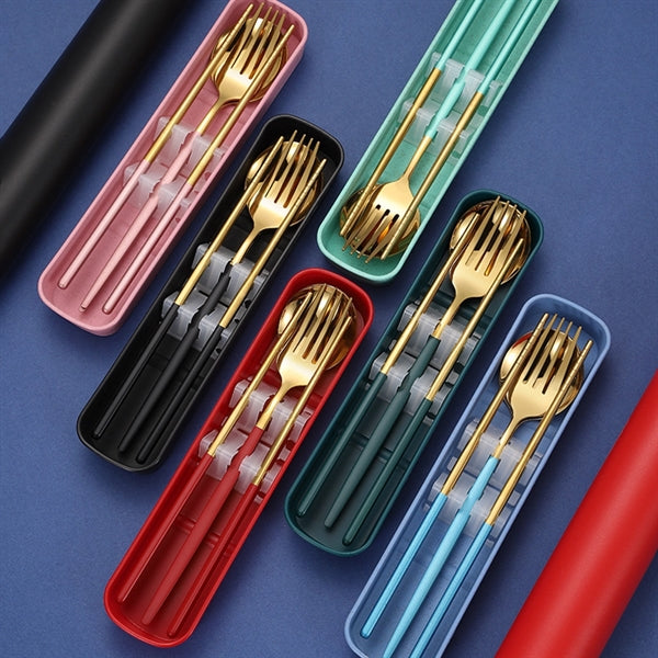 Stainless Steel Cutlery Three Piece Set