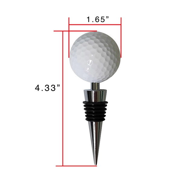Golf Ball Wine Stoppers