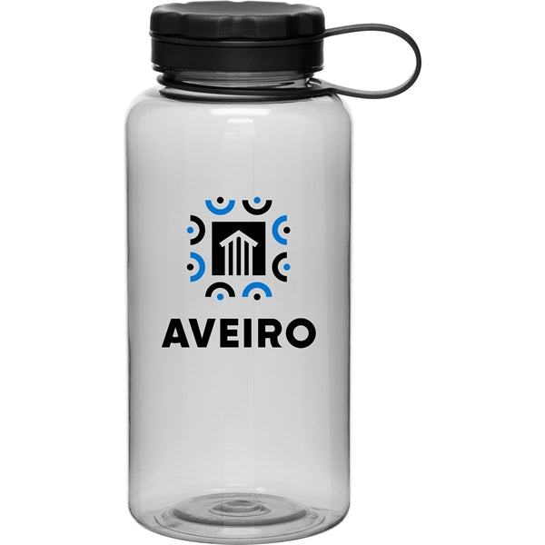 34 oz h2go Wide 2.0 Single Wall Plastic Bottle with Handle