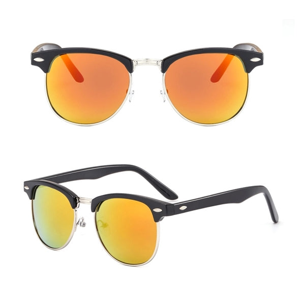 Vintage wooden sunglasses