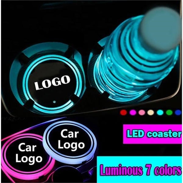LED car Cup Coaster