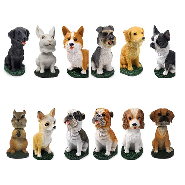 Resin bobblehead figure