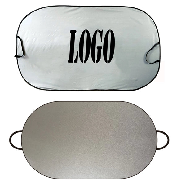 Foldable Single Panel Auto Sun Shade W/ Pouch