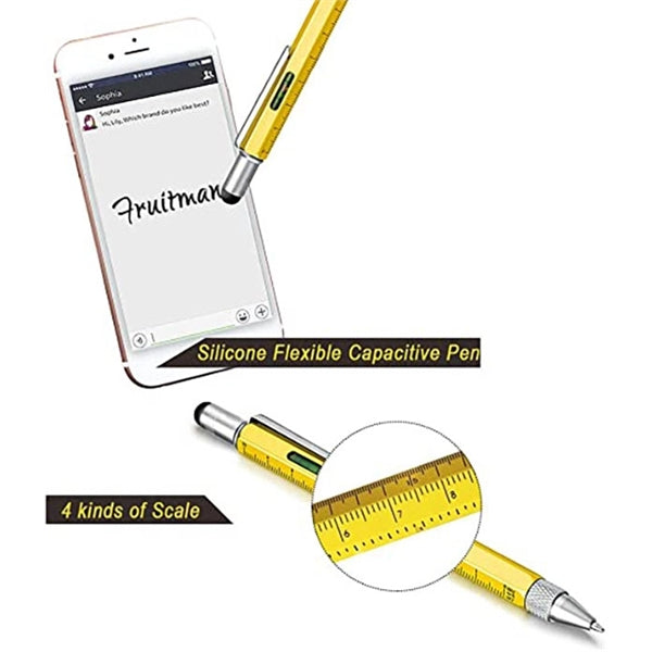 Multi-functional ballpoint pen with tools