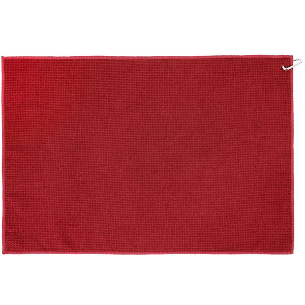 The Waffle Microfiber Golf and Cleaning Towel