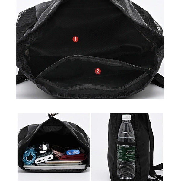 Drawstring Basketball Backpack