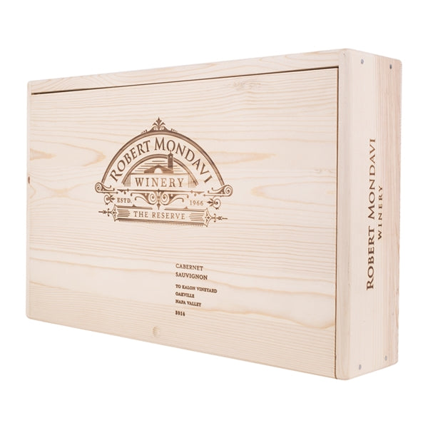 6-Bottle (6x1) Wood Wine Box
