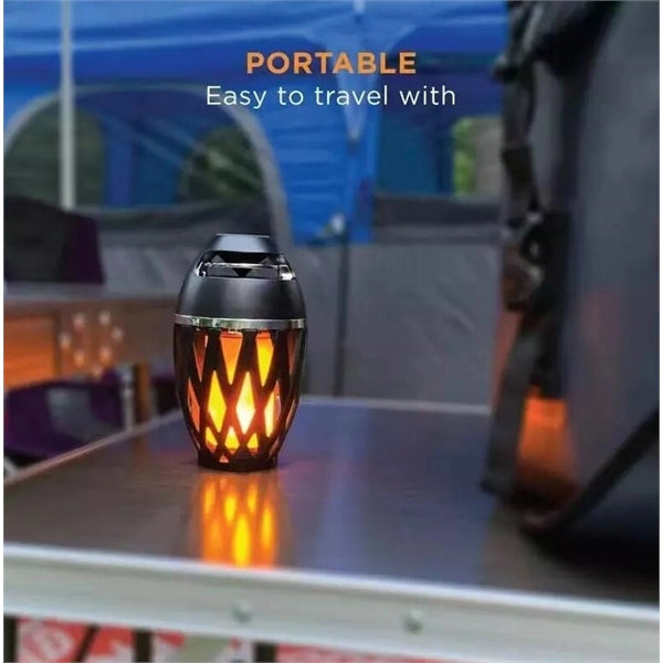 LED Flame Bluetooth Speaker For Outdoor