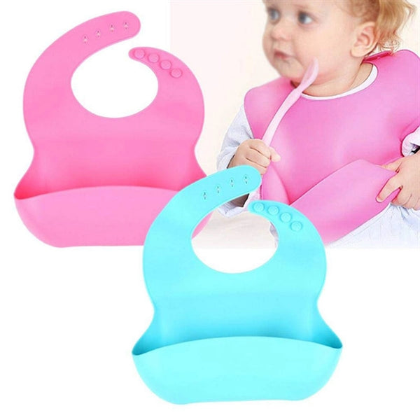 Baby Eating Silicone Bib