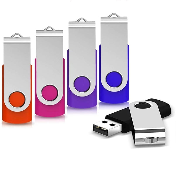 2G Metal Rotating Flash Drive