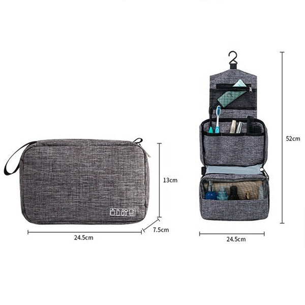 Moisture-Proof Portable Hook Wash Bag For Business Trip