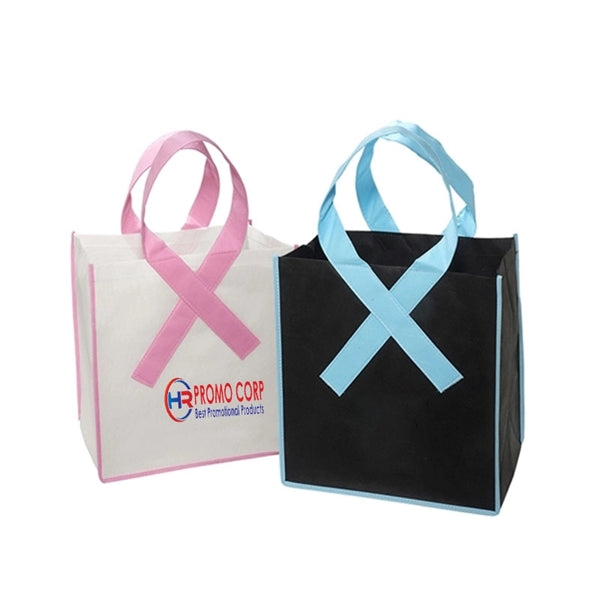 Ribbon Grocery Tote Bag