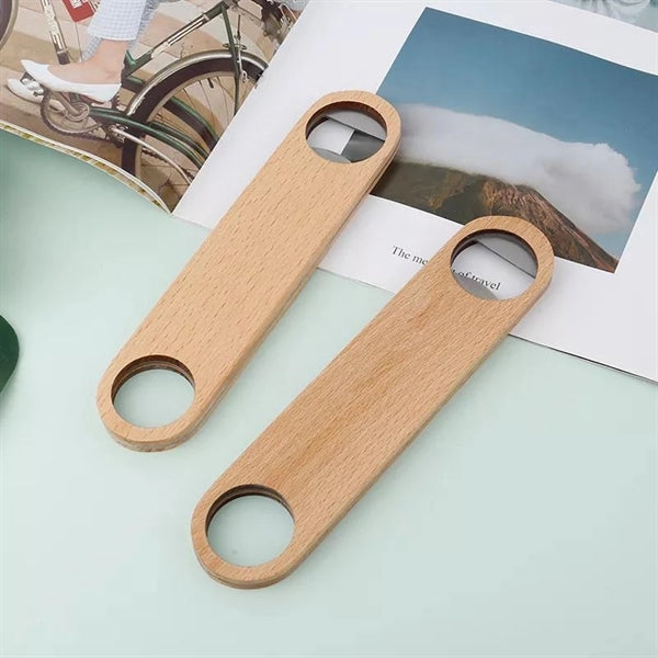 Wood Handle Bottle Opener