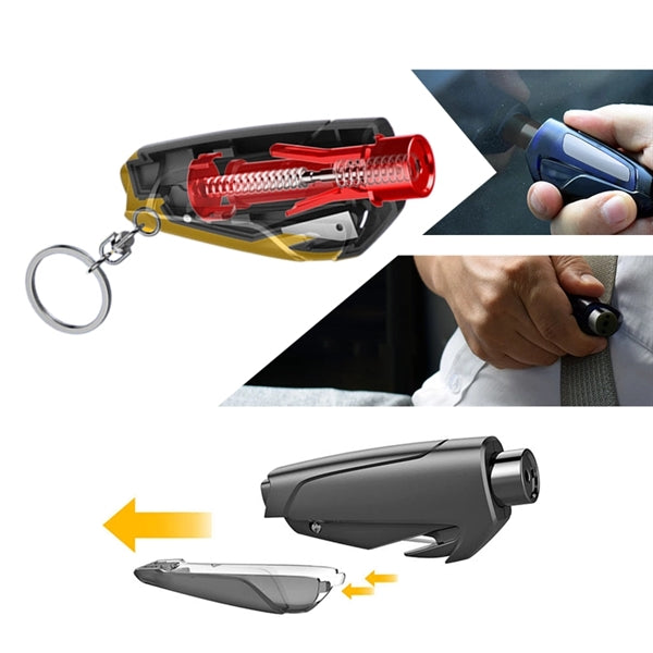 Car Mini Emergency Safety Tools With Keychain