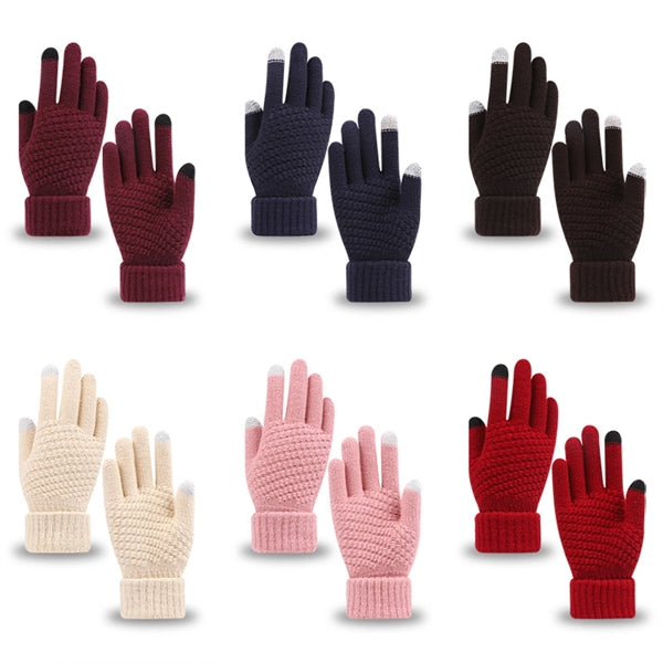 Winter Touch Knitted And Fleece Thermal Gloves