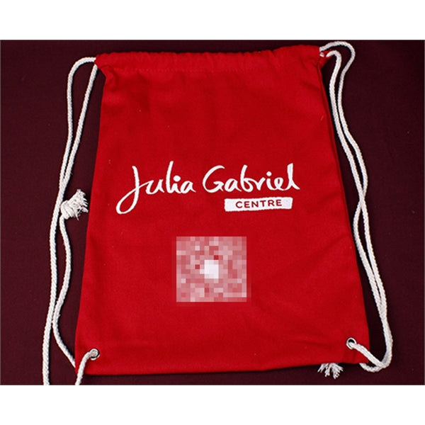 8oz middle weight cotton canvas tote drawstring backpack