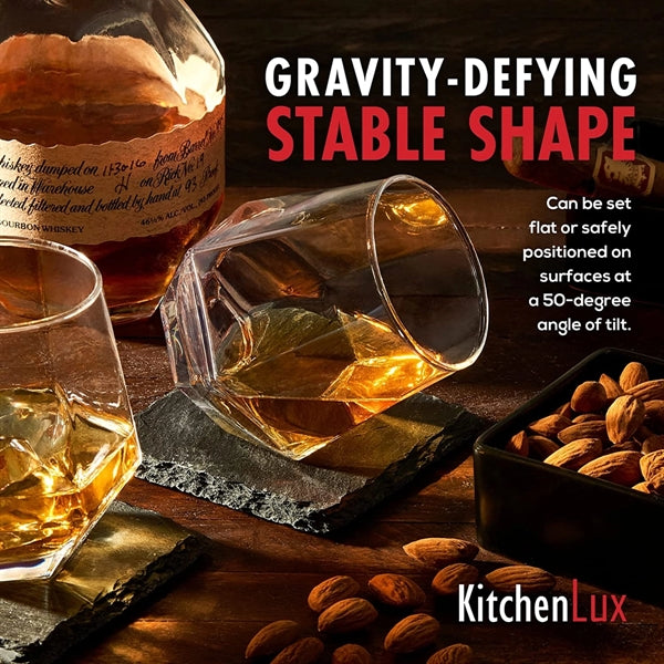 12Oz Fashioned Shape Whiskey Glass