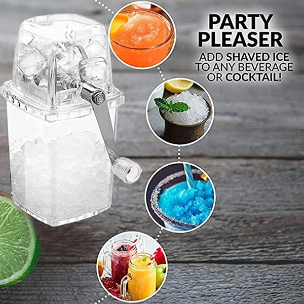Manual Rotary Ice Crusher