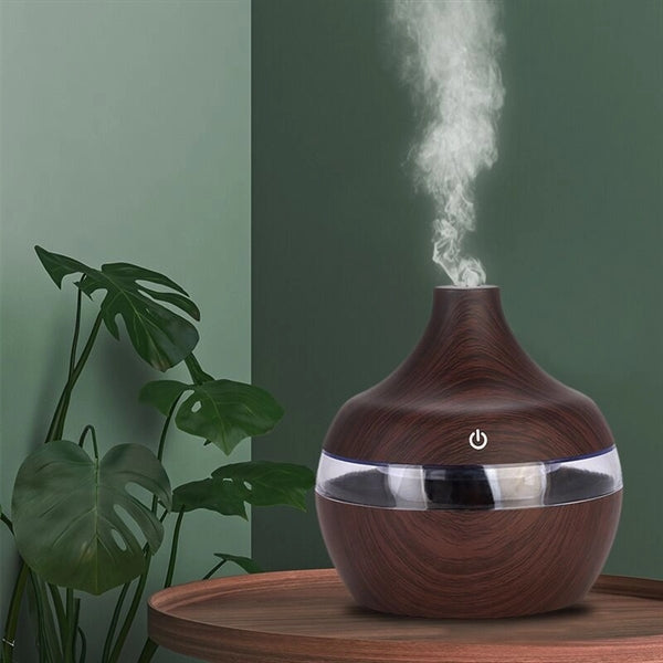 300m Wood Grain Humidifier