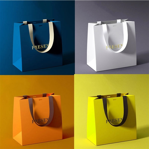Ribbon Handle shopping Bag