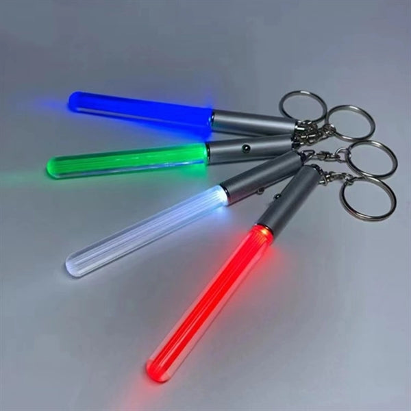 Lightsaber Acrylic LED Keychain