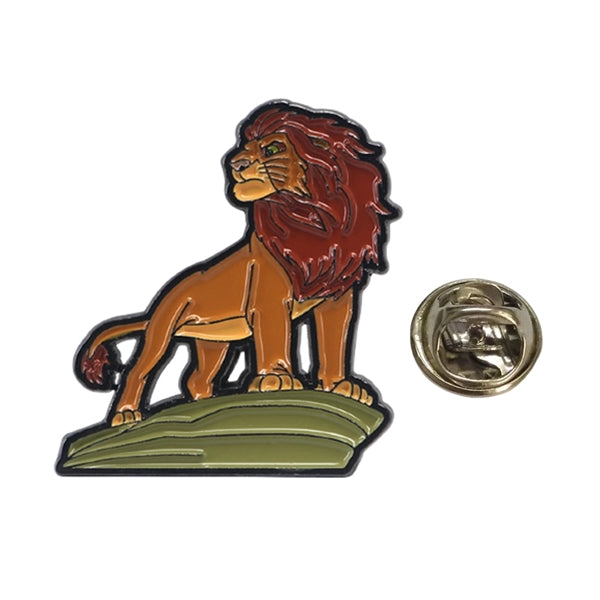 Lion King Badge Lapel Pin