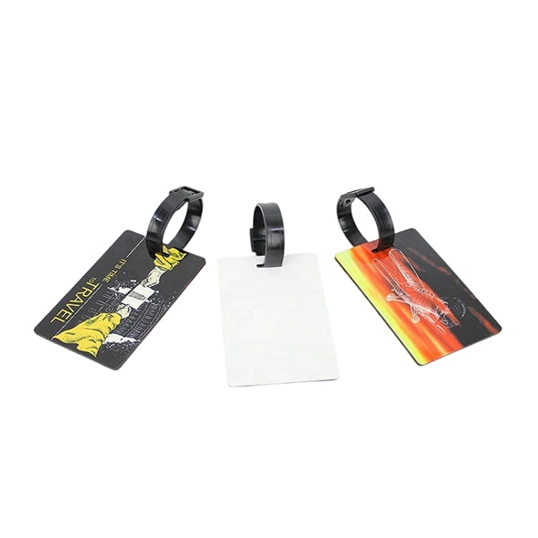 Fiberboard Luggage Tag with Adjustable Strap